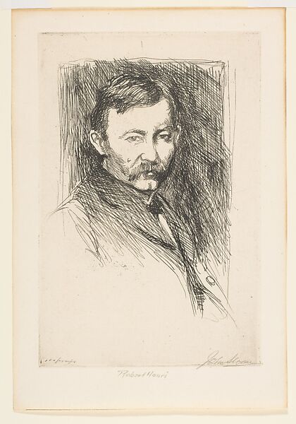 Robert Henri, John Sloan (American, Lock Haven, Pennsylvania 1871–1951 Hanover, New Hampshire), Etching