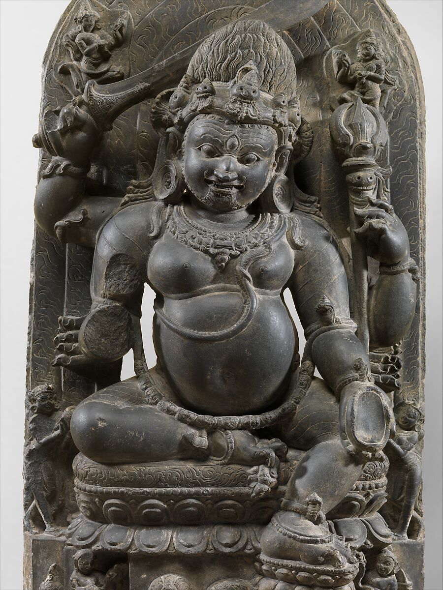 Mahakala, Black stone, India, Bihar