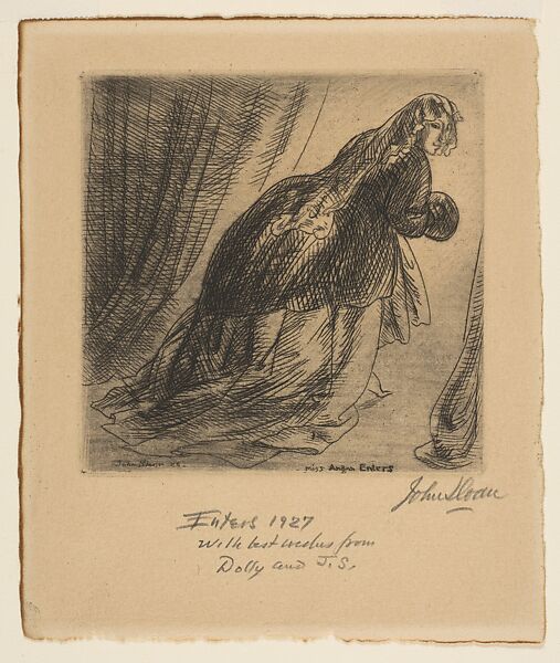 Rendezvous (small), John Sloan (American, Lock Haven, Pennsylvania 1871–1951 Hanover, New Hampshire), Etching
