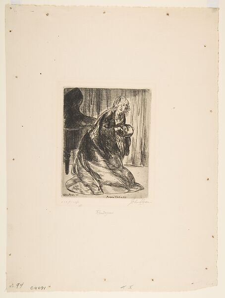 Rendezvous (large), John Sloan (American, Lock Haven, Pennsylvania 1871–1951 Hanover, New Hampshire), Etching