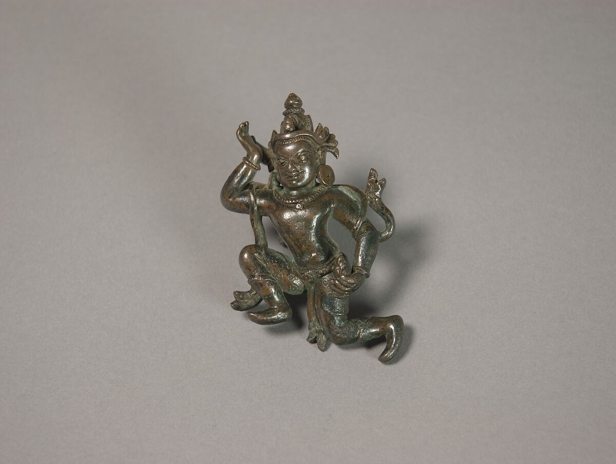 Celestial Attendant, Bronze, India 