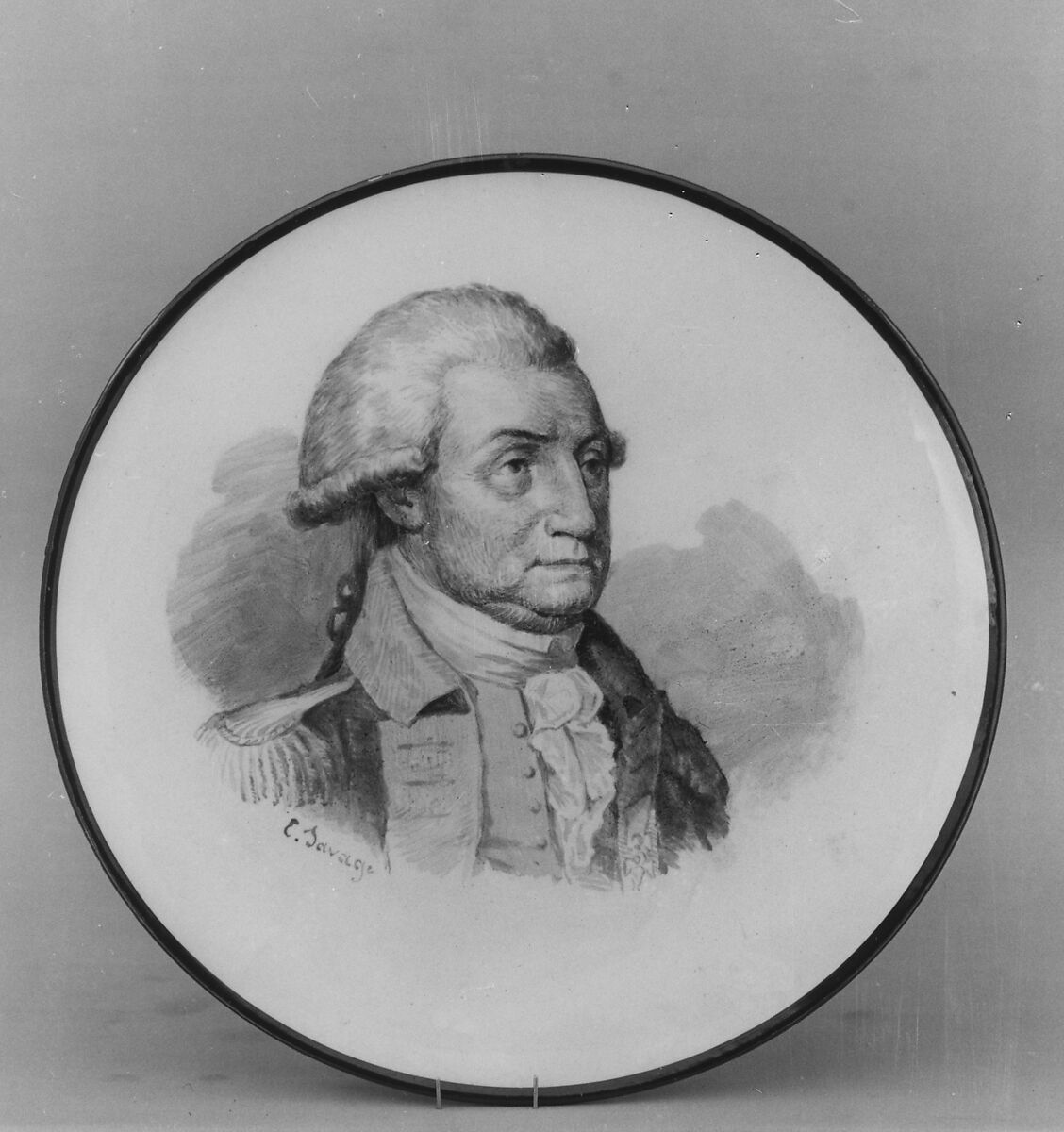 George Washington, Emile Dupont-Zipcy (1822–1885), Faience, French