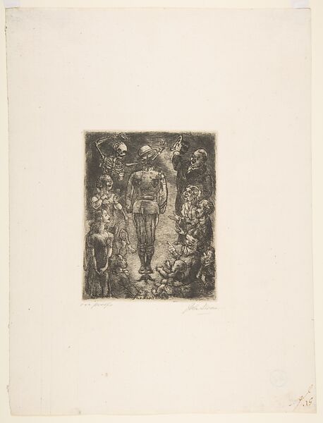 The Shell of Hell!, John Sloan (American, Lock Haven, Pennsylvania 1871–1951 Hanover, New Hampshire), Etching and mezzotint