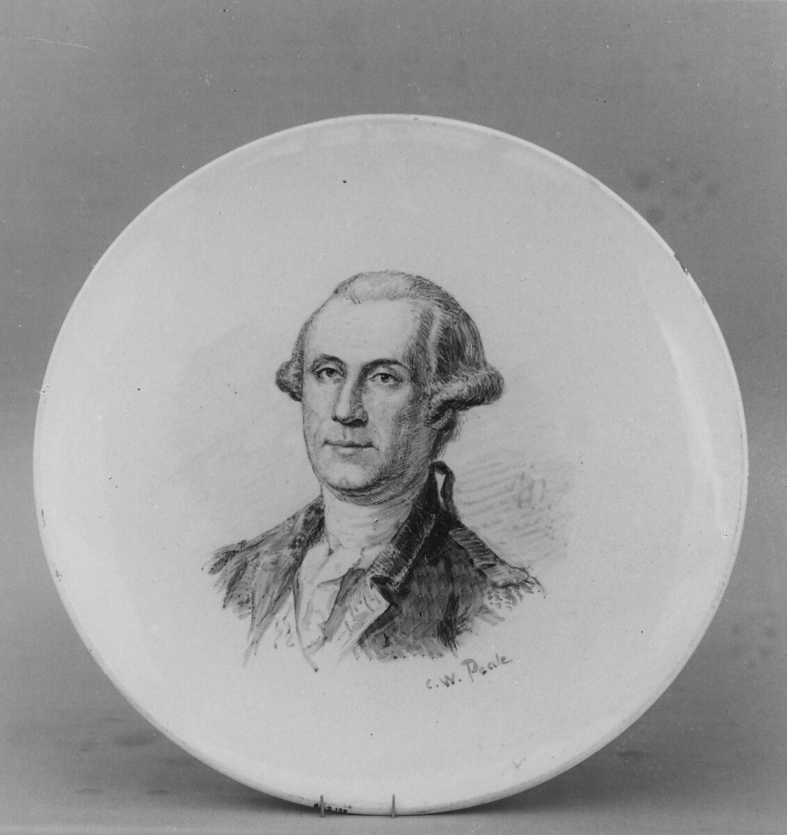 George Washington, Emile Dupont-Zipcy (1822–1885), Faience, French