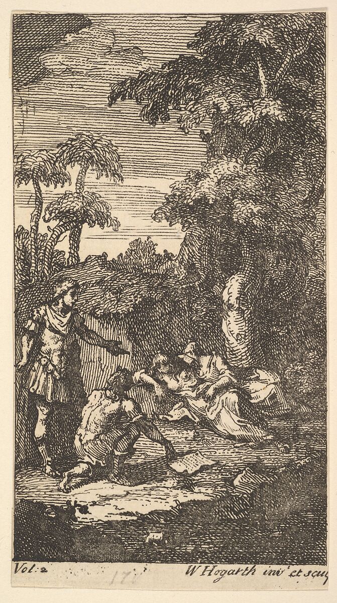 Cassandra, Frontispiece, Vol. 2:, William Hogarth (British, London 1697–1764 London), Etching and engraving 
