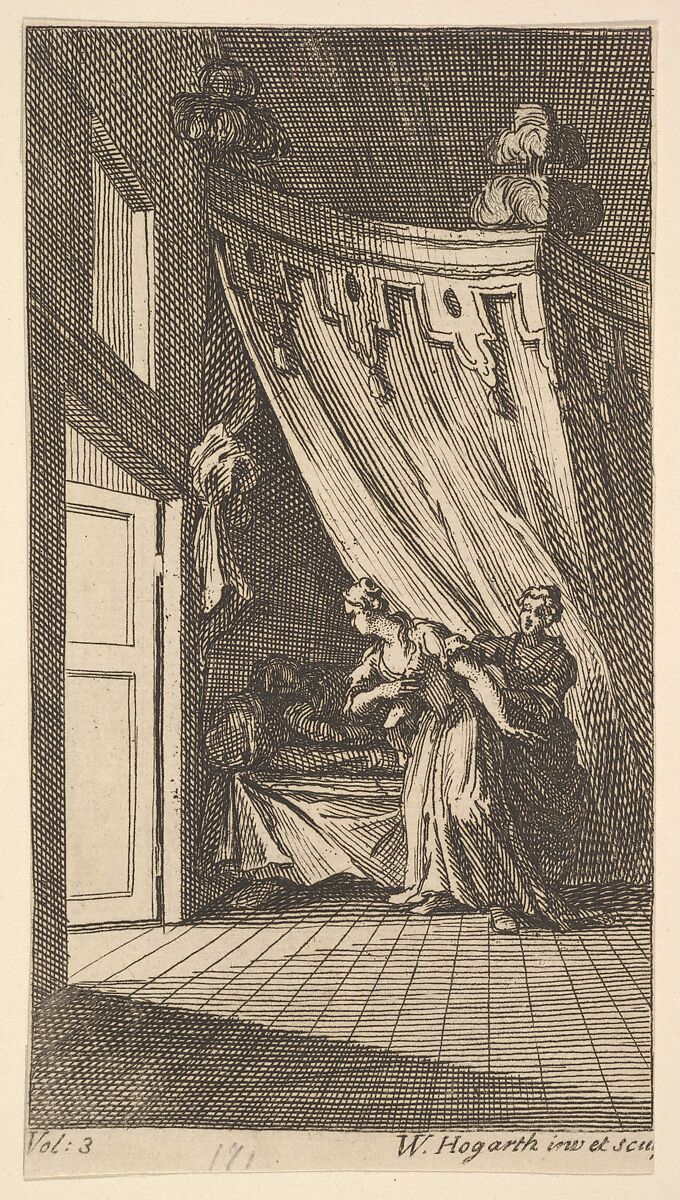 Cassandra, Frontispiece, Vol. 3, William Hogarth (British, London 1697–1764 London), Etching and engraving 
