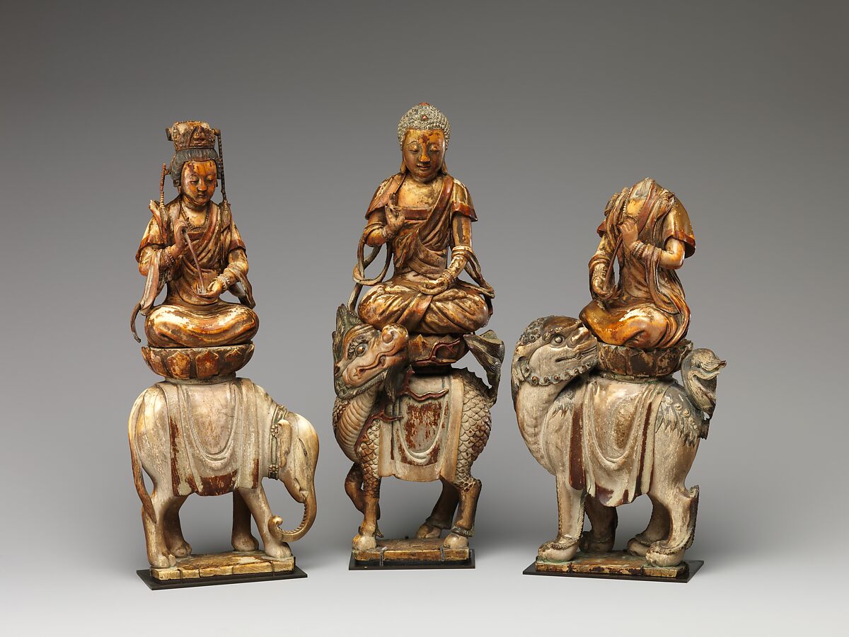 Bodhisattva Samantabhadra (Puxian), Mammoth ivory, China