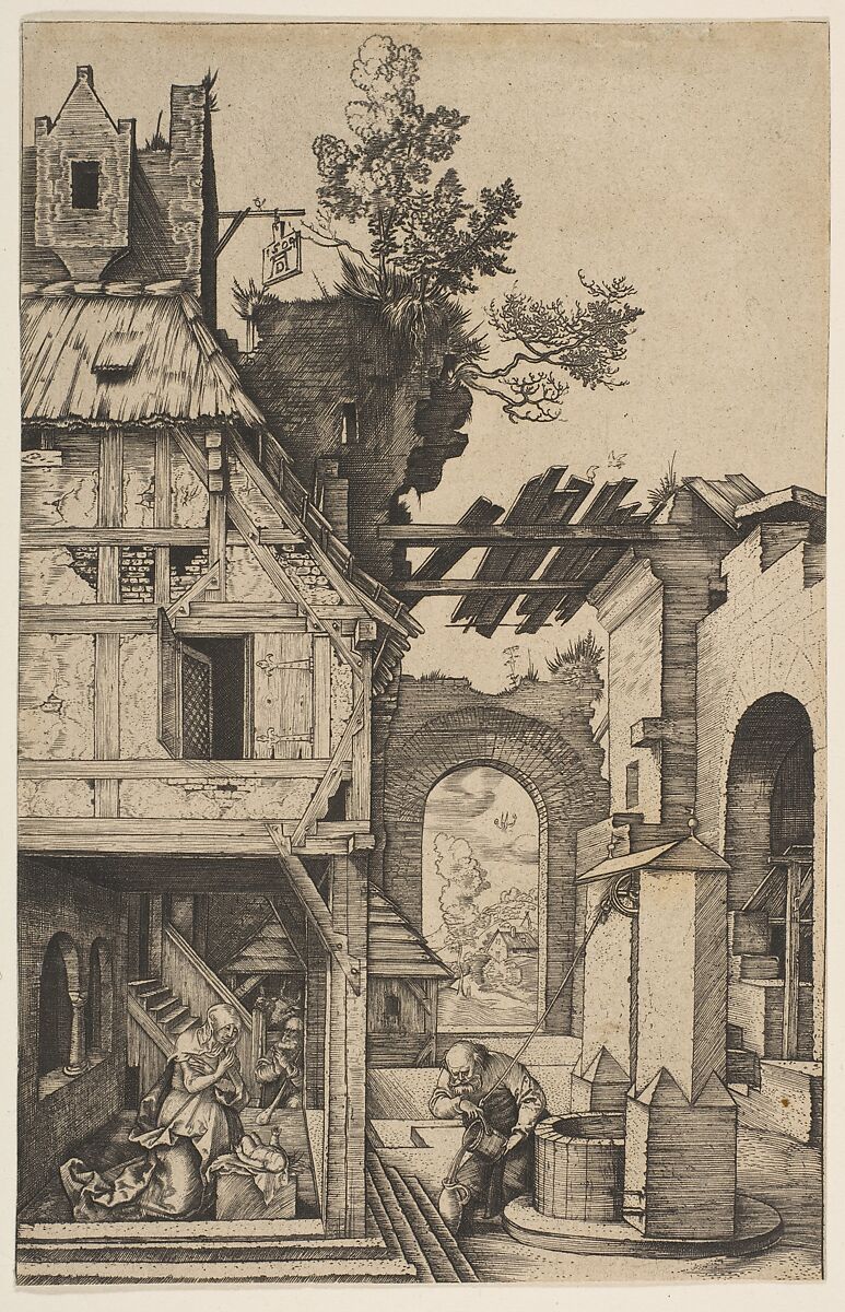 The Nativity, After Albrecht Dürer (German, Nuremberg 1471–1528 Nuremberg), Engraving 