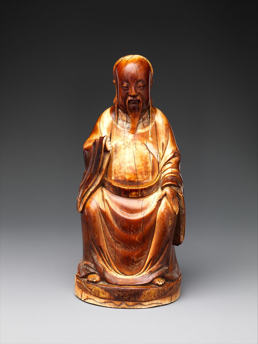 Wenchang, Stellar God of Literature, Ivory, China 