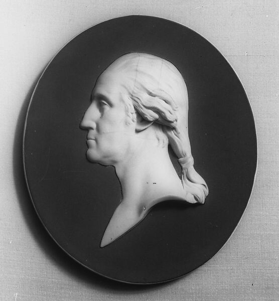George Washington, Josiah Wedgwood and Sons (British, Etruria, Staffordshire, 1759–present), Stoneware (jasperware), British