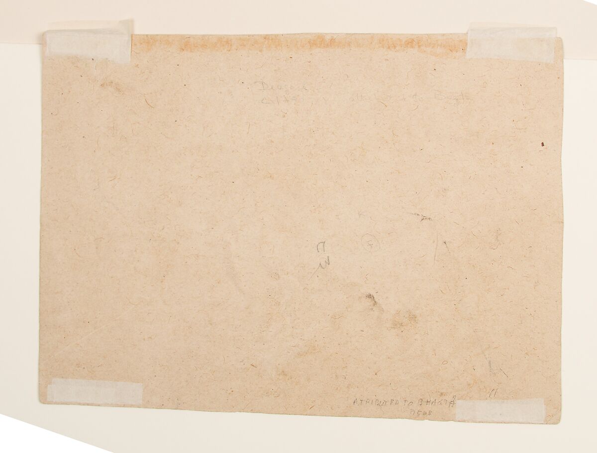 Equestrian Portrait of a Noble, Attributed to Bakhta, Ink and opaque watercolor on paper., India (Rajasthan, Devgarh)