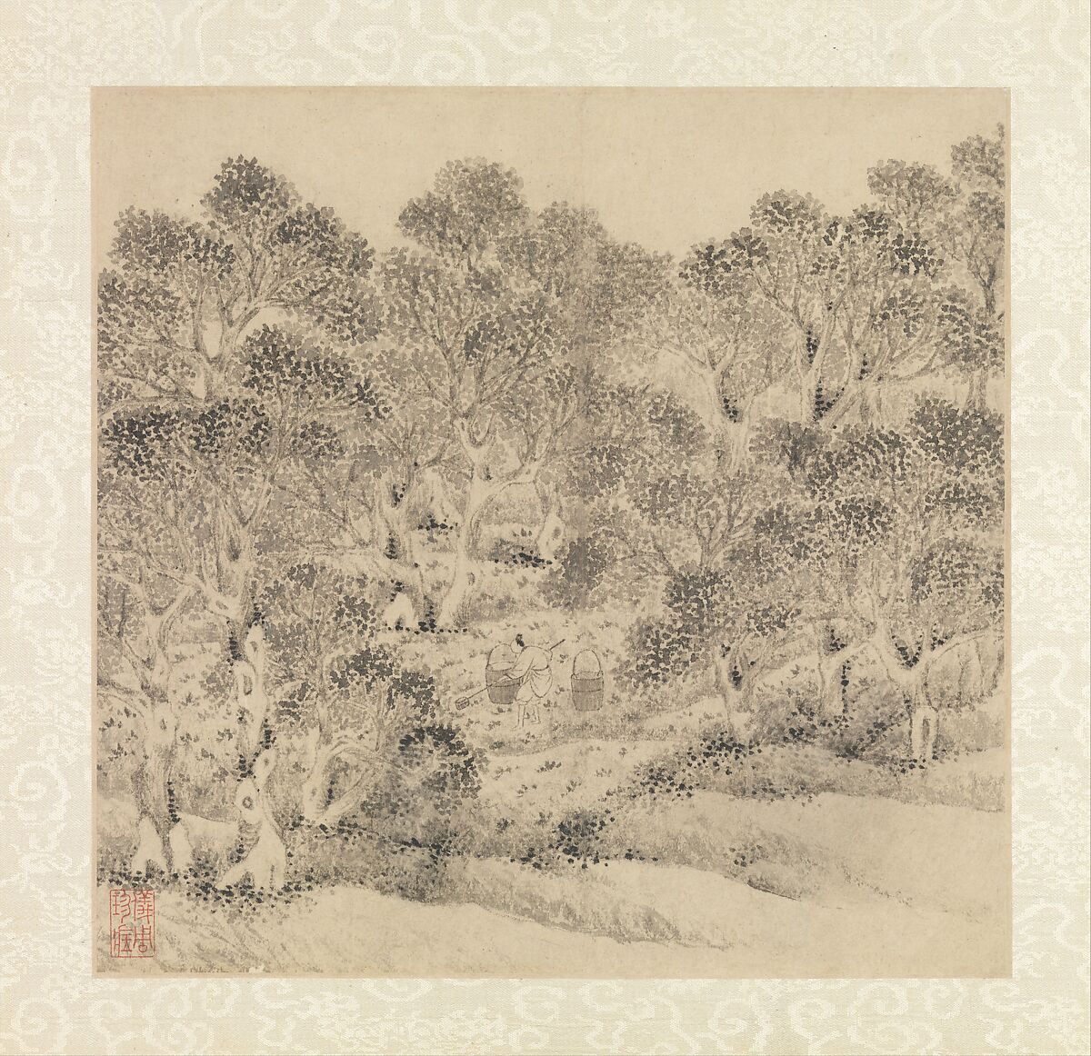Garden of the Inept Administrator, Wen Zhengming (Chinese, 1470–1559), Album of eight leaves; ink on paper, China