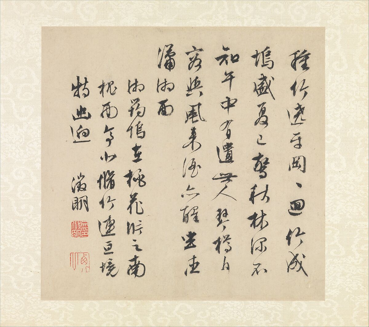 Garden of the Inept Administrator, Wen Zhengming (Chinese, 1470–1559), Album of eight leaves; ink on paper, China