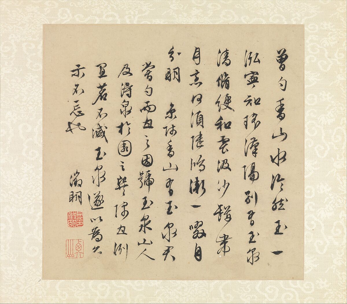 Garden of the Inept Administrator, Wen Zhengming (Chinese, 1470–1559), Album of eight leaves; ink on paper, China