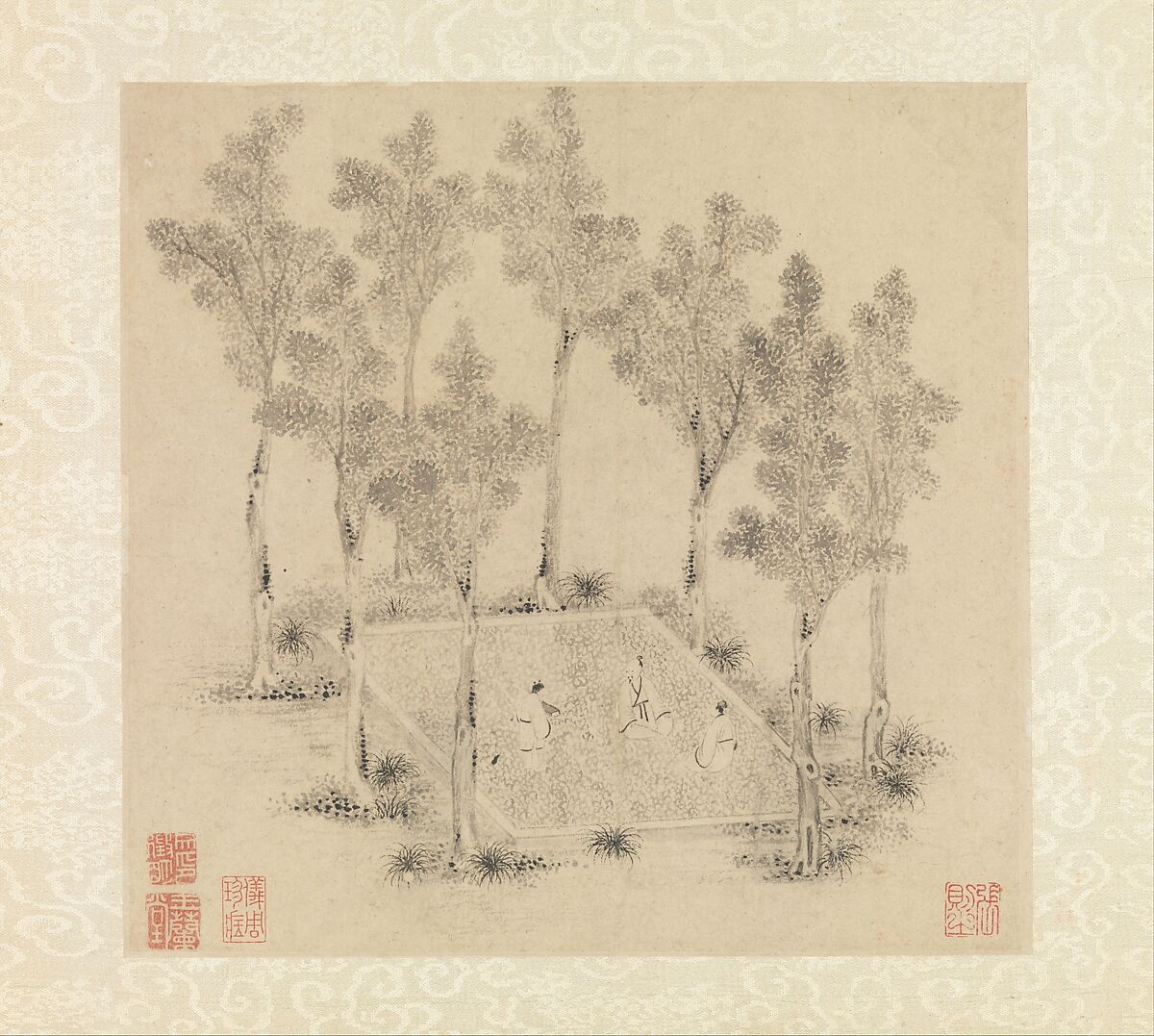 Garden of the Inept Administrator, Wen Zhengming (Chinese, 1470–1559), Album of eight leaves; ink on paper, China