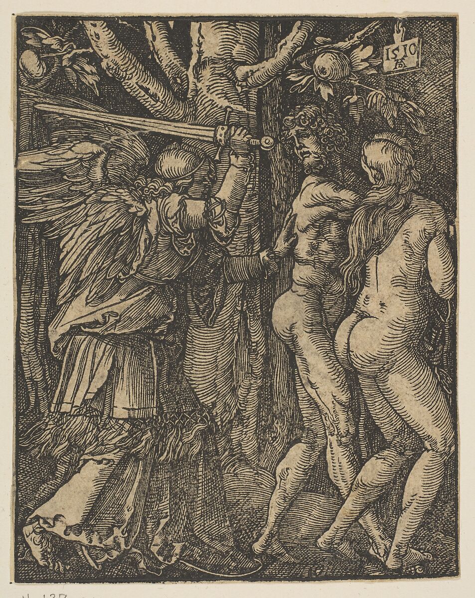Expulsion from Paradise, from "The Small Passion" (copy), After Albrecht Dürer (German, Nuremberg 1471–1528 Nuremberg), Woodcut 