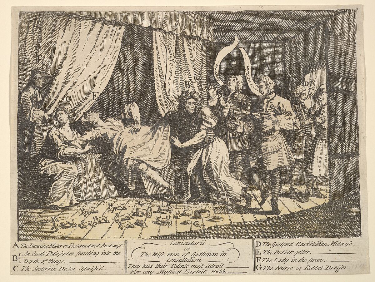 Cunicularii, or the Wise Men of Godlimon in Consultation, William Hogarth (British, London 1697–1764 London), Etching and engraving; only state 