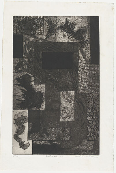 Ghost Mark, Alice Trumbull Mason (American, Litchfield, Connecticut 1904–1971 New York), Soft-ground etching and aquatint 