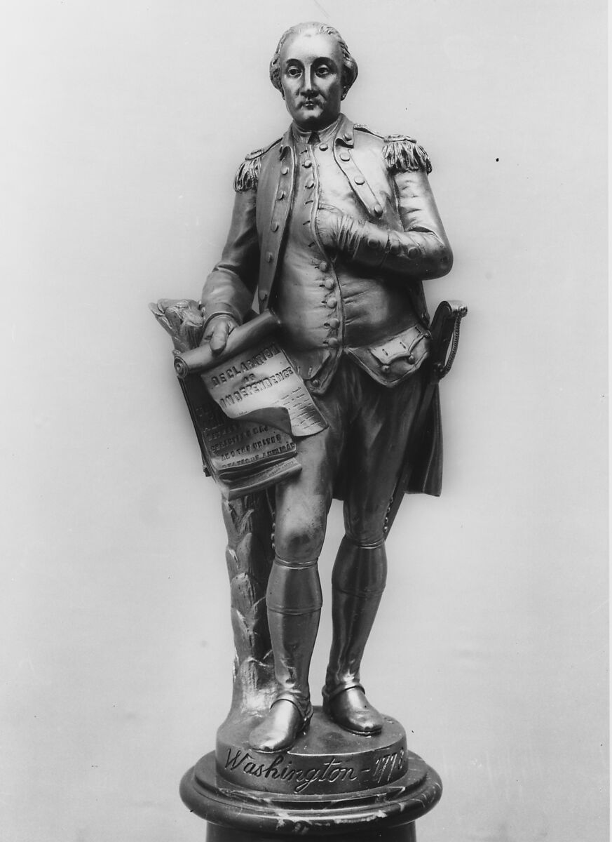 George Washington, Jean Ossaye Mombur (1850–1896), Gilt bronze 