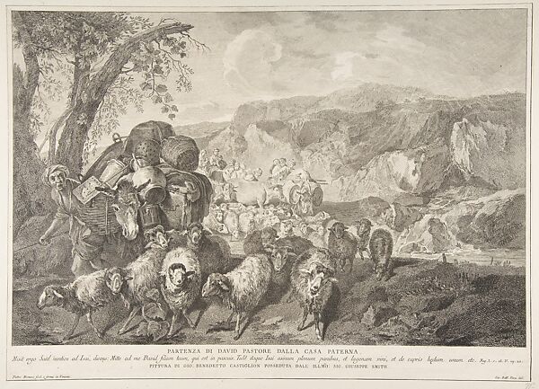 Pietro Monaco | Adam and Eve in the Garden of Eden, Eve at right giving ...