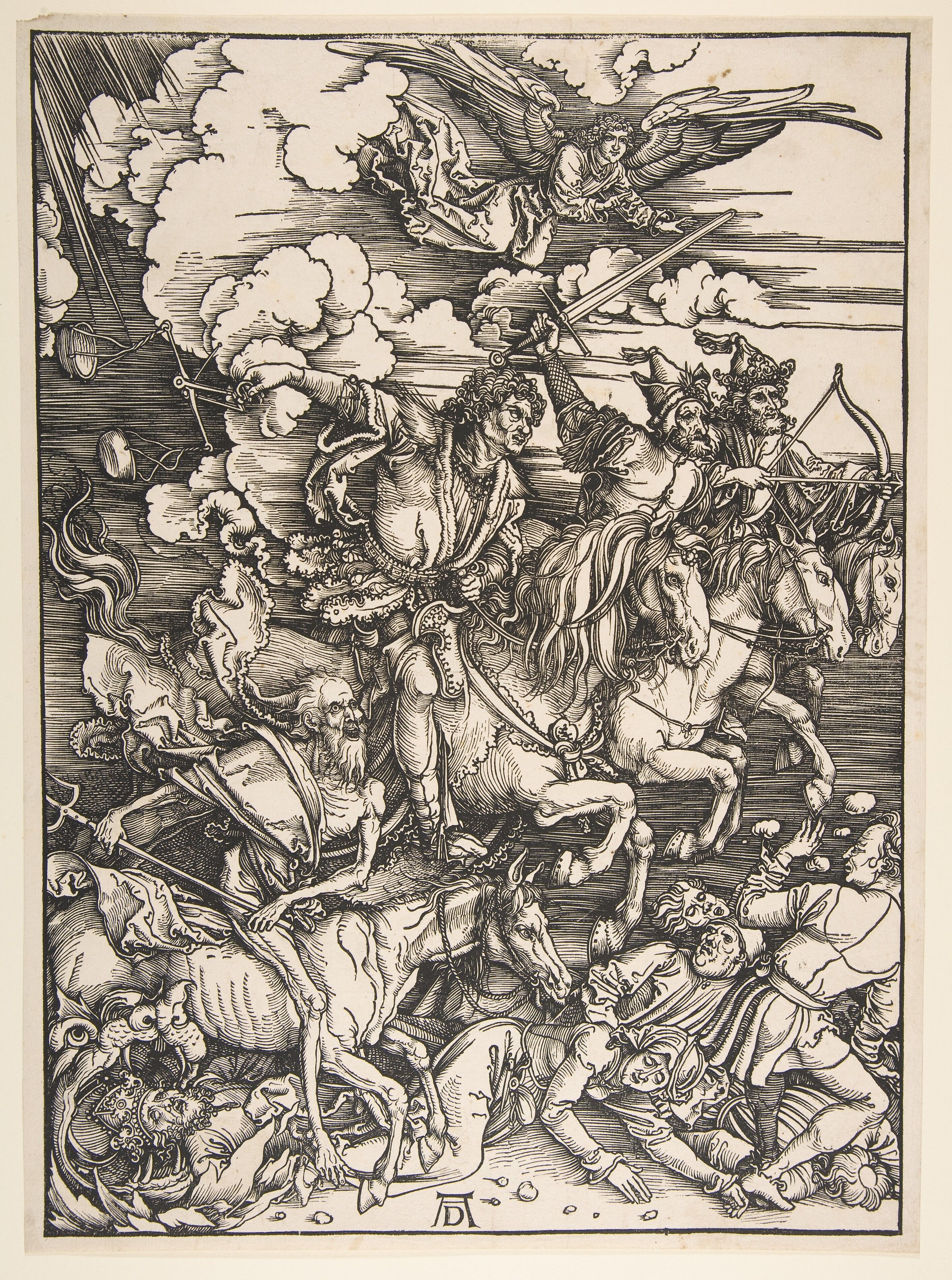 Albrecht Dürer - Four Horsemen of the Apocalypse, from 