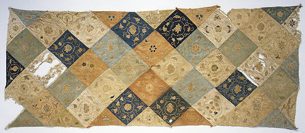 Embroidered Patchwork Panel

