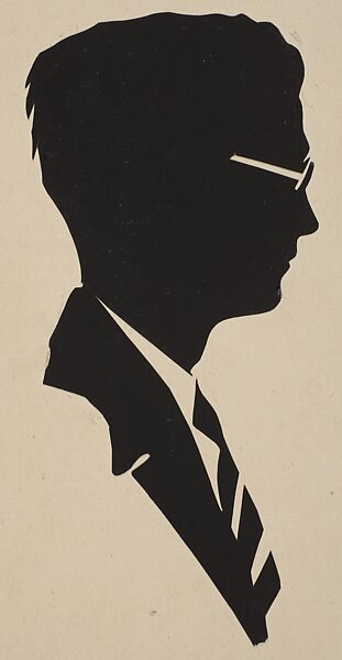 Portrait of Jefferson R. Burdick from the Chicago World's Fair, Gonslar (American, 20th century), Silhouette 