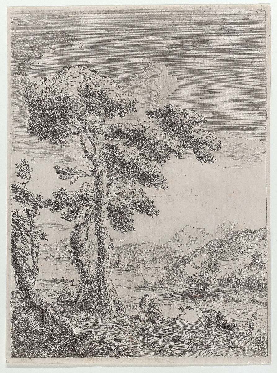 Pastoral Scene, Paolo Anesi (Italian, 1700–1774), Etching