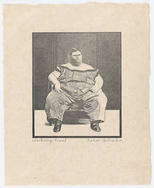 Side Show, Peter Blake (British, born Dartford, Kent, 1932), Wood engraving; working proofs