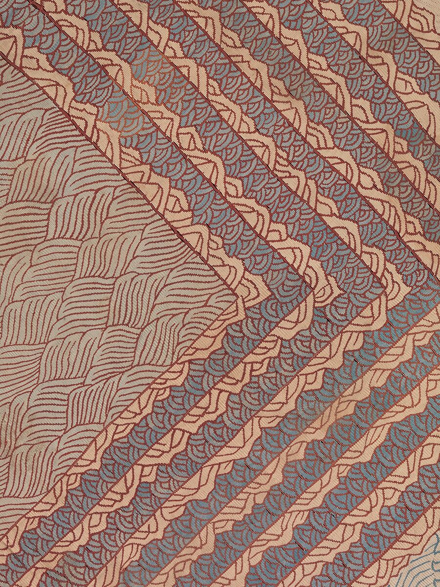 Cosmological Mandala with Mount Meru, Silk tapestry (kesi), China