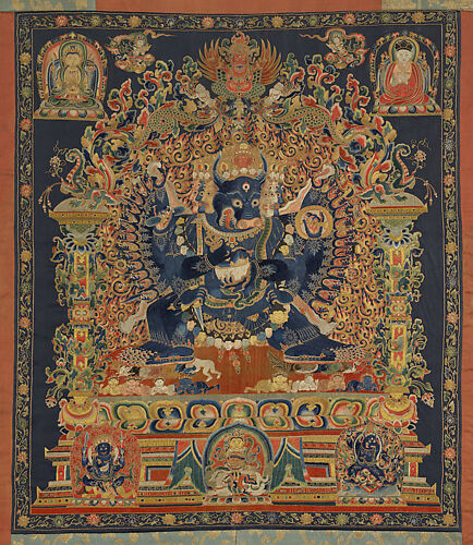 The Deity Vajrabhairava, Tantric Form of the Bodhisattva Manjushri
