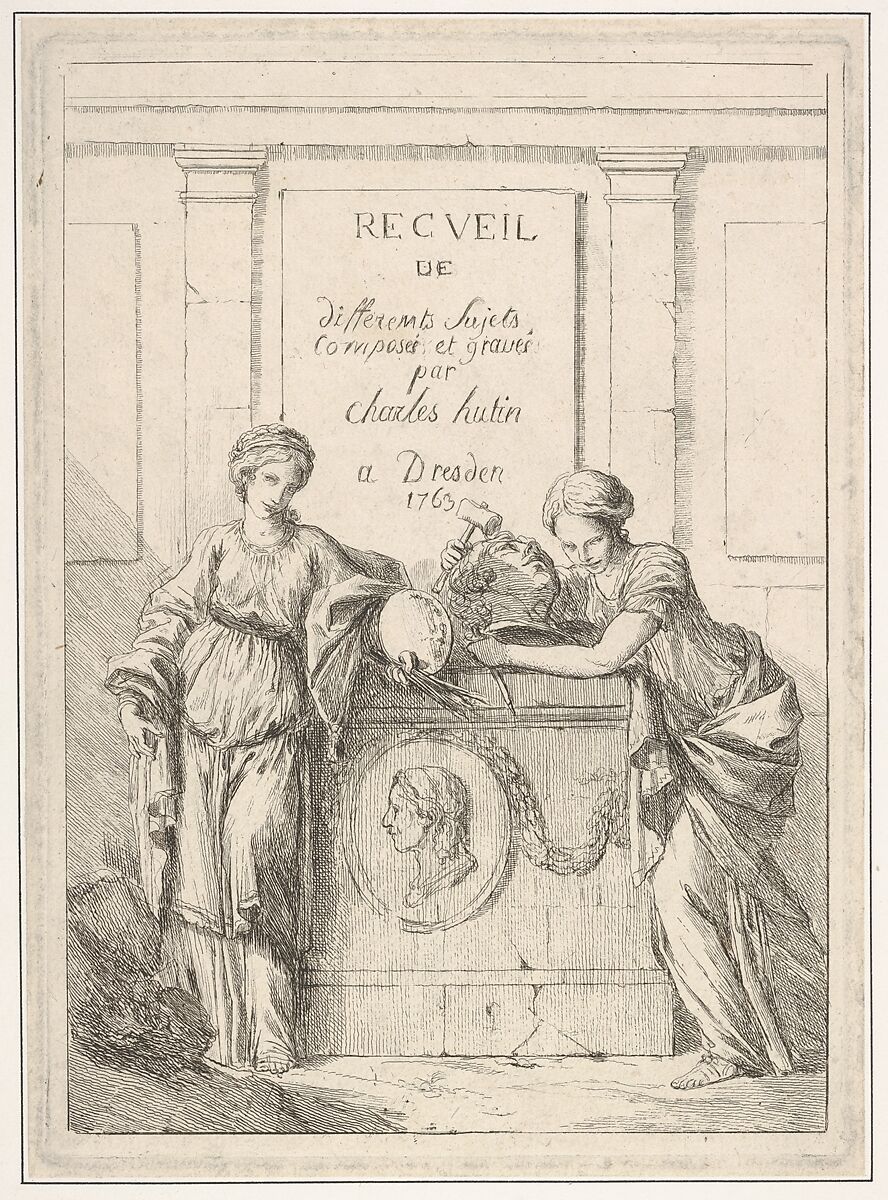 Recueil de Différents Sujets composés et gravés par Charles Hutin à Dresden, Charles Hutin (French, Paris 1715–1776 Dresden), Etching 