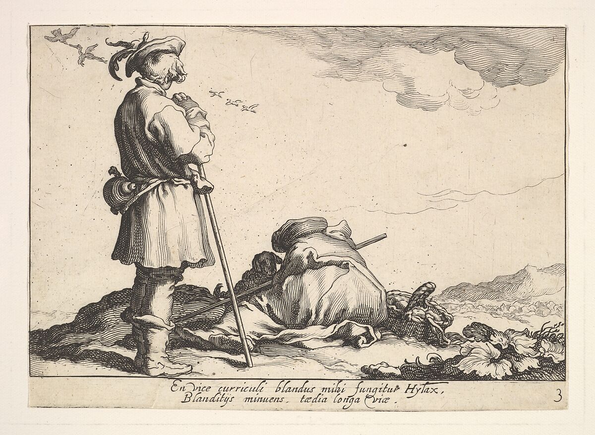 Pleasures of Occupation, Cornelis Bloemaert (Dutch, Utrecht 1603–?1684 Rome), Etching and engraving 