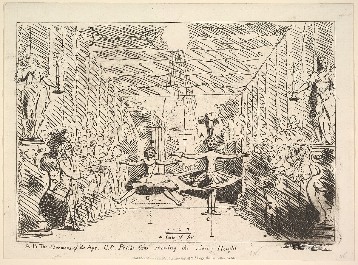 The Charmers of the Age, Richard Livesay (British, 1750–1826 Southsea, near Portsmouth, Hampshire), Etching; third state of four 