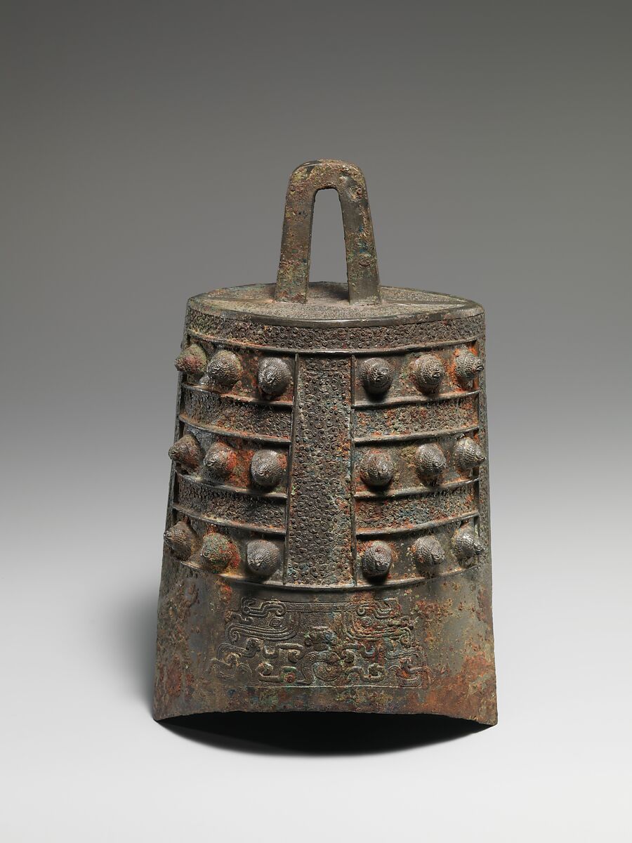 Bell (niuzhong), Bronze, China 