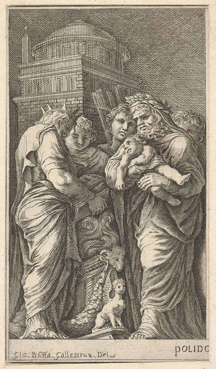 A Sacrifice, Giovanni Francesco Venturini (Italian, active ca. 1650–1700), Etching and engraving 