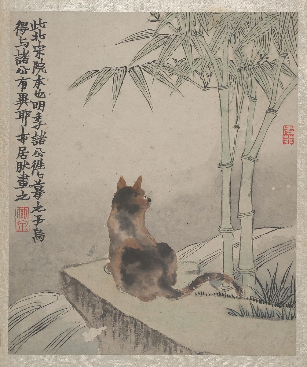 Ink Play, Jin Nong (Chinese, 1687–1773), Album of twelve paintings; ink and color on paper, China