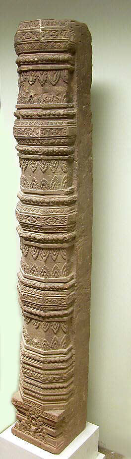 Decorated Column, Sandstone, Thailand 