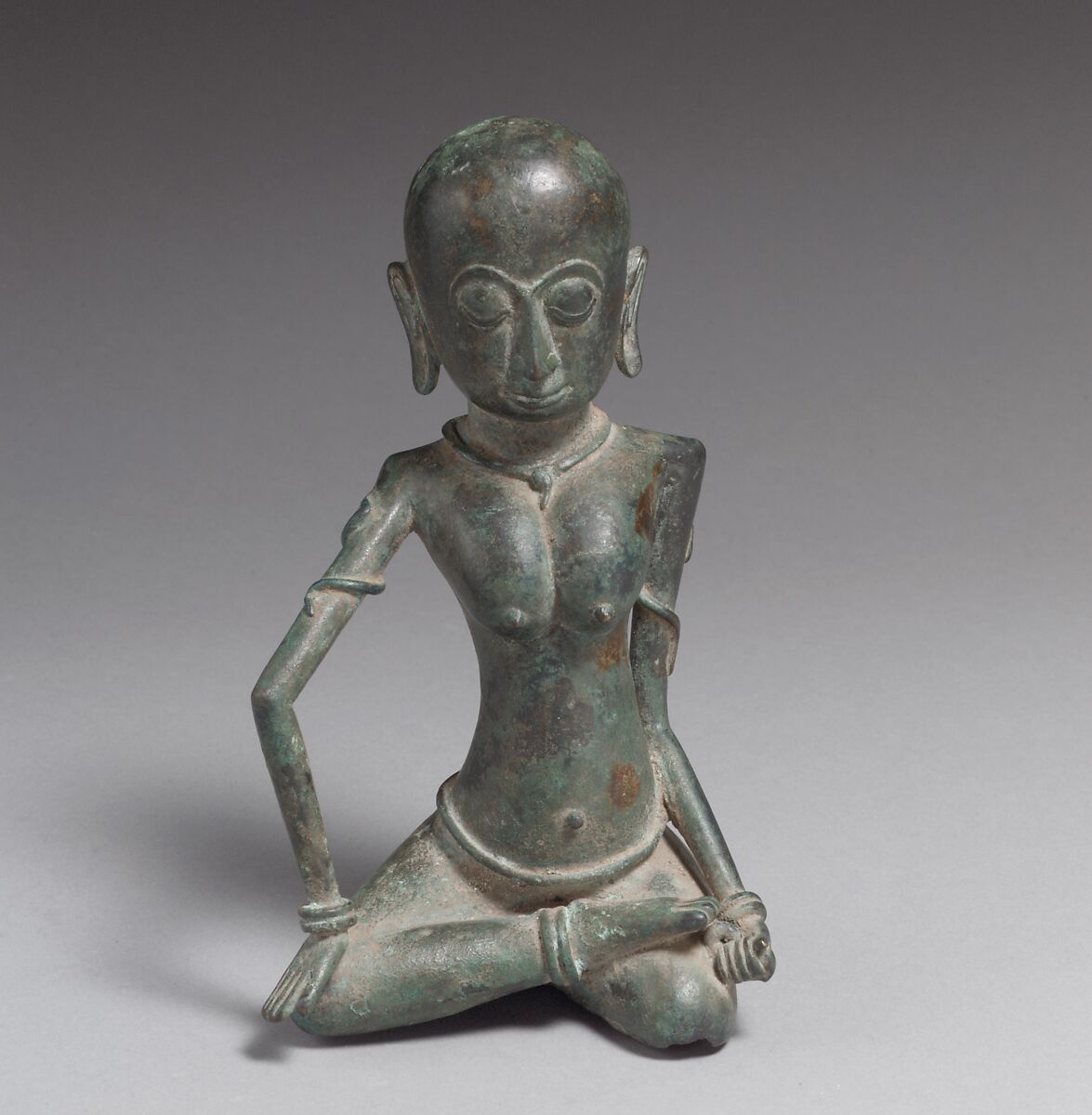 Seated Female Ascetic, Bronze, Indonesia (Java) 