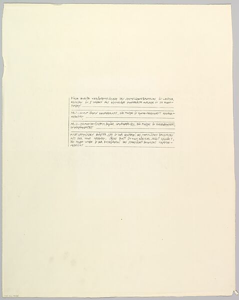 Bauhaus Portfolio V: Table of Contents/Imprint, Lyonel Charles Feininger (American, New York 1871–1956 New York), Lithograph