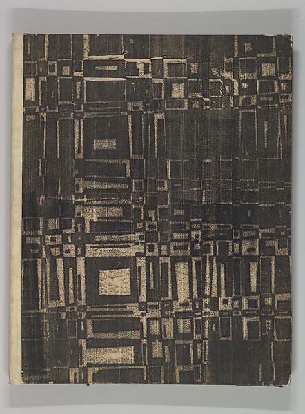 Bauhaus Portfolio I: Portfolio Cover/Colophon Page, Lyonel Charles Feininger (American, New York 1871–1956 New York) 