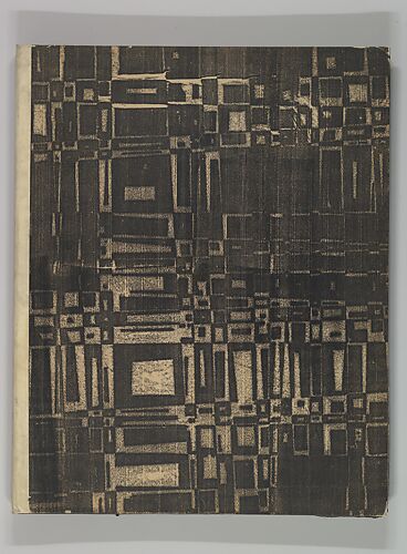 Bauhaus Portfolio I: Portfolio Cover/Colophon Page