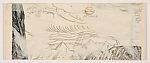 Fox Island from the North, as we first saw it (recto); Fragment of a mountain landscape with overhanging clouds (verso), Rockwell Kent (American, Tarrytown, New York 1882–1971 Plattsburgh, New York), Pen and ink (recto); pen and ink over graphite (verso)
