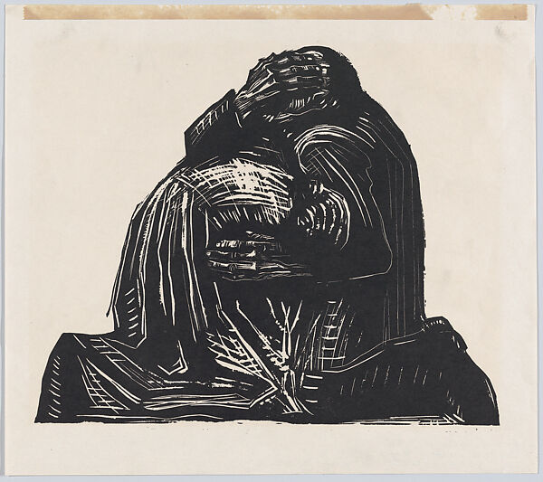 The Elders, Käthe Kollwitz (German, Kaliningrad (Königsberg) 1867–1945 Moritzburg), Woodcut facsimile 