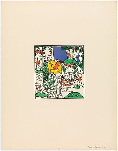 Die Schalfenden (The Sleeping) from the series Die Träumenden Knabe (The Dreaming Boys)