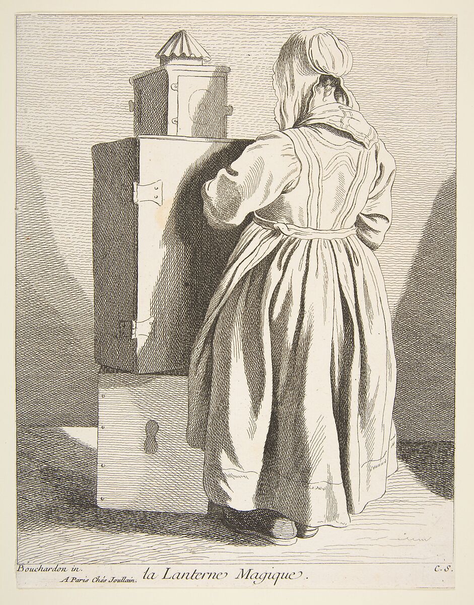 The Magic Lantern, Anne Claude Philippe de Tubières, comte de Caylus (French, Paris 1692–1765 Paris), Etching with some engraving 