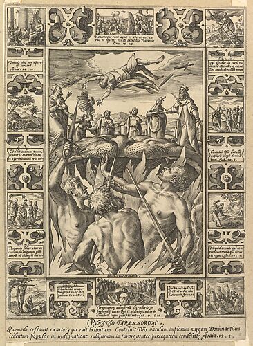 Punitio Tirannorum, from Allegories of the Christian Faith, from Christian and Profane Allegories