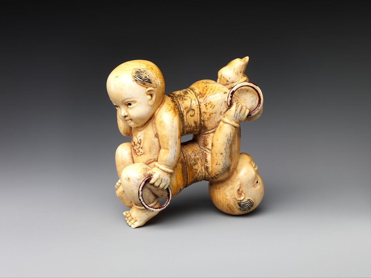 Twin boys, Ivory, China