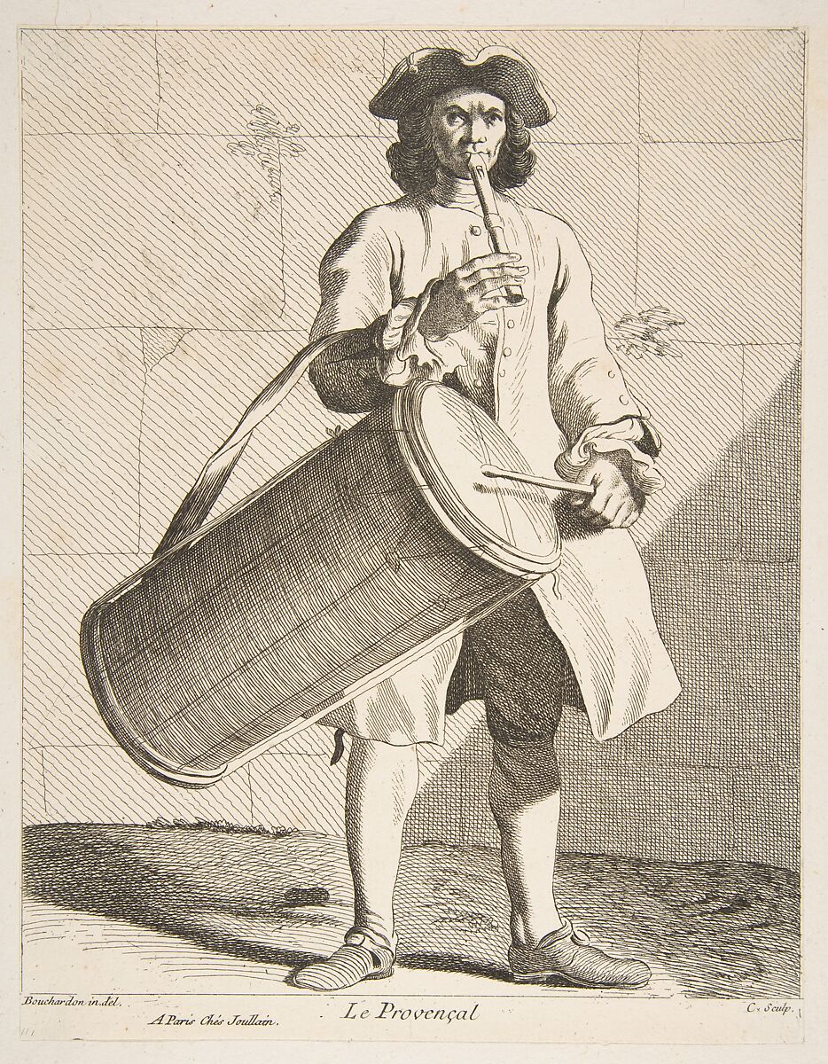 A Man From Provence, Anne Claude Philippe de Tubières, comte de Caylus (French, Paris 1692–1765 Paris), Etching with some engraving 