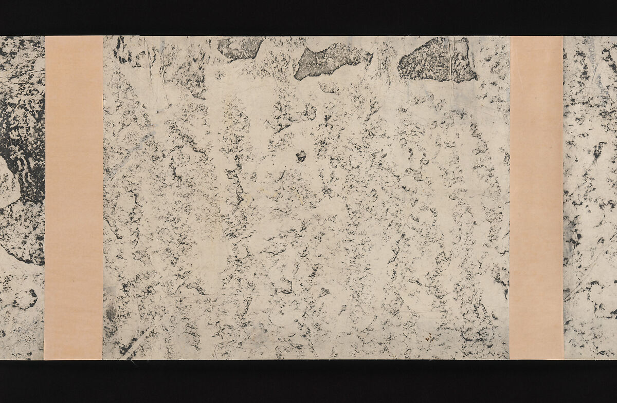 Inscriptions on the Stone Drums (Eastern Zhou dynasty, 5th century BCE), Unidentified artist, Set of rubbings in ten sections mounted as a pair of handscrolls; ink on paper, China